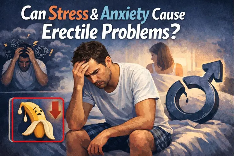 Can Stress and Anxiety Cause Erectile Problems