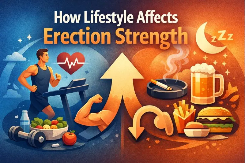 How Lifestyle Affects Erection Strength